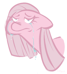 Size: 421x464 | Tagged: safe, artist:steeve, pinkie pie, earth pony, pony, g4, crying, pinkamena diane pie, sad