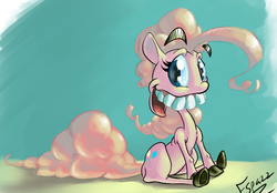 Size: 739x513 | Tagged: safe, artist:fazspaz2, pinkie pie, g4, teeth