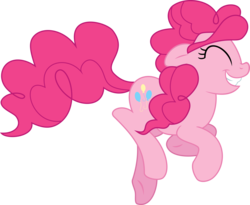 Size: 8000x6556 | Tagged: safe, artist:quasdar, pinkie pie, g4, absurd resolution, simple background, transparent background, vector