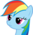 Size: 8000x8451 | Tagged: safe, artist:quasdar, rainbow dash, pegasus, pony, g4, may the best pet win, absurd resolution, female, simple background, solo, transparent background, vector