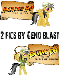 Size: 792x1009 | Tagged: safe, daring do, pegasus, pony, fanfic:daring do and the ivory idol, fanfic:daring do and the trials of zenith, g4, fanfic, female, links in source, mare, simple background, white background