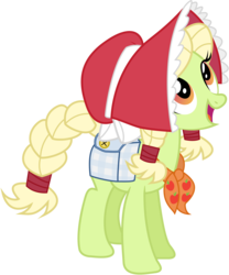 Size: 3500x4206 | Tagged: safe, artist:joey, granny smith, g4, simple background, transparent background, vector