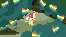 Size: 3840x2160 | Tagged: safe, artist:joey, granny smith, earth pony, pony, g4, female, high res, mare, solo, vector, younger, zap apple