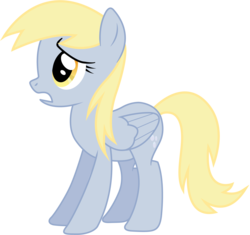 Size: 3500x3285 | Tagged: safe, artist:joey, derpy hooves, pegasus, pony, g4, female, high res, mare, simple background, solo, transparent background, vector