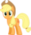 Size: 3000x3339 | Tagged: safe, artist:joey, applejack, earth pony, pony, g4, female, high res, simple background, solo, transparent background, vector