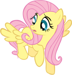 Size: 3200x3311 | Tagged: safe, artist:joey, fluttershy, pony, g4, female, high res, simple background, solo, transparent background, vector