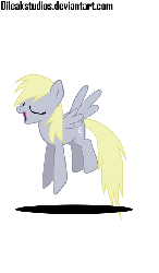 Size: 527x900 | Tagged: safe, artist:ralek, derpy hooves, pegasus, pony, g4, animated, female, gif, mare, solo