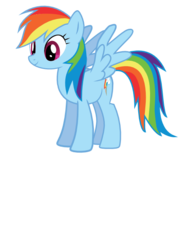 Size: 612x792 | Tagged: safe, artist:ralek, rainbow dash, pony, g4, female, simple background, solo, svg, transparent background, vector