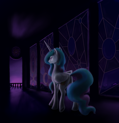 Size: 967x1000 | Tagged: safe, artist:grayma1k, princess celestia, alicorn, pony, g4, female, solo