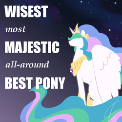 Size: 798x797 | Tagged: safe, princess celestia, alicorn, pony, g4, best pony