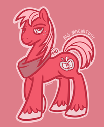 Size: 1024x1251 | Tagged: safe, artist:sparva, big macintosh, earth pony, pony, g4, male, solo, stallion