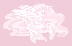 Size: 2138x1371 | Tagged: safe, artist:sparva, princess celestia, pony, g4, female, solo