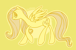 Size: 1577x1046 | Tagged: safe, artist:sparva, fluttershy, pony, g4, female, solo