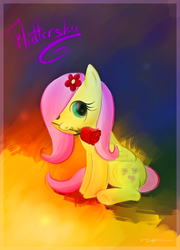 Size: 1800x2500 | Tagged: safe, artist:amethysthorn, fluttershy, pony, g4, female, solo