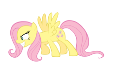 Size: 5669x3111 | Tagged: safe, artist:amethysthorn, fluttershy, g4, simple background, transparent background, vector