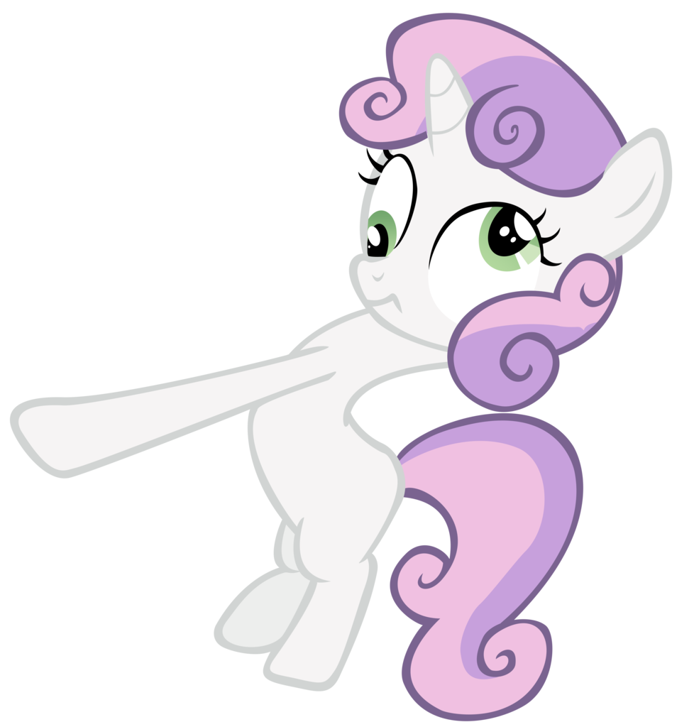 Sweetie Belle Thinking