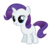 Size: 11157x10000 | Tagged: safe, artist:danton-damnark, rarity, pony, unicorn, g4, my little pony: friendship is magic, the cutie mark chronicles, absurd resolution, female, filly, filly rarity, horn, simple background, solo, transparent background, vector, younger