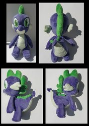 Size: 900x1273 | Tagged: artist needed, safe, spike, dragon, g4, irl, photo, plushie, solo, spike plushie