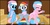 Size: 3340x1691 | Tagged: safe, artist:pyruvate, aloe, lotus blossom, rainbow dash, earth pony, pony, g4, featureless crotch, sauna, spa, spa twins