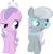 Size: 1600x1618 | Tagged: safe, artist:lumorn, diamond tiara, silver spoon, earth pony, pony, g4, glasses, open mouth, simple background, smiling, transparent background