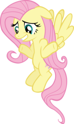 Size: 1923x3204 | Tagged: safe, artist:sircinnamon, fluttershy, pony, g4, hurricane fluttershy, female, floppy ears, shrug, simple background, solo, transparent background, vector