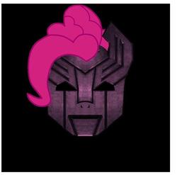 Size: 483x478 | Tagged: safe, pinkie pie, g4, autobot, transformers