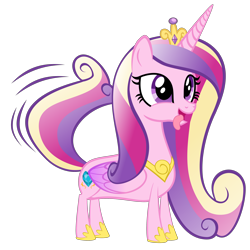 Size: 3000x3000 | Tagged: safe, artist:foxtail8000, princess cadance, alicorn, dog, dog pony, pony, g4, .svg available, behaving like a dog, female, mare, simple background, solo, transparent background, vector, wat