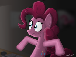 Size: 1280x960 | Tagged: safe, artist:scrimpeh, pinkie pie, g4, computer