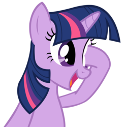 Size: 1019x1026 | Tagged: source needed, useless source url, safe, artist:dontlink, twilight sparkle, pony, unicorn, g4, green isn't your color, eye poke, female, pinkie pie swear, pinkie promise, simple background, solo, transparent background, unicorn twilight, vector