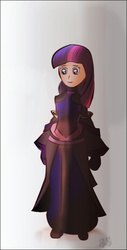 Size: 400x788 | Tagged: dead source, safe, artist:snickersoid, twilight sparkle, human, g4, female, humanized, solo