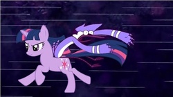 Size: 641x360 | Tagged: safe, artist:the average brony, twilight sparkle, g4, crossover, male, mordecai, regular show, rider, riding