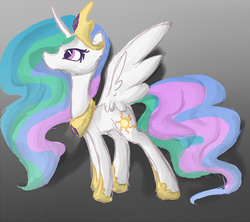 Size: 900x800 | Tagged: dead source, safe, artist:otterlore, princess celestia, pony, g4, female, solo