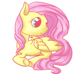 Size: 800x800 | Tagged: safe, artist:otterlore, fluttershy, pony, g4, female, simple background, solo, transparent background