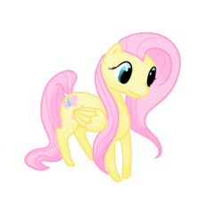 Size: 800x800 | Tagged: safe, artist:otterlore, fluttershy, pony, g4, female, simple background, solo, transparent background