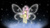 Size: 2400x1350 | Tagged: safe, artist:jdan-s, fluttershy, pegasus, pony, g4, butterfly wings, eyes closed, falling, female, flutterfly, hooves out, mare, solo, spread wings, transparent wings, wings