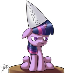 Size: 2000x2000 | Tagged: dead source, safe, artist:blackamena, twilight sparkle, pony, g4, female, filly, floppy ears, high res, solo