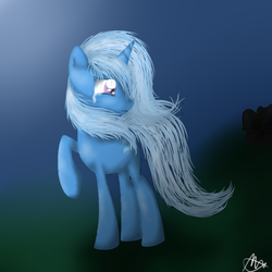 Size: 550x550 | Tagged: safe, artist:meevee115, trixie, pony, g4, solo