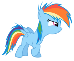 Size: 5000x4092 | Tagged: safe, artist:kysss90, rainbow dash, g4, absurd resolution, filly, simple background, transparent background, vector