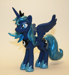 Size: 1277x1400 | Tagged: safe, artist:aufurfoxache, princess luna, pony, g4, irl, photo, s1 luna, sculpture, solo