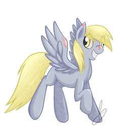 Size: 800x854 | Tagged: safe, artist:casocat, derpy hooves, pegasus, pony, g4, female, mare, solo