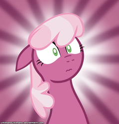 Size: 1000x1045 | Tagged: safe, artist:zantyarz, cheerilee, g4, reaction image, surprise face