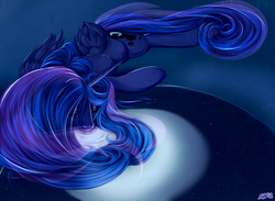 Size: 1500x1098 | Tagged: safe, artist:sb, princess luna, pony, g4, female, sleeping, solo