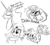 Size: 628x561 | Tagged: safe, artist:php27, cerberus (g4), pinkie pie, princess celestia, twilight sparkle, cerberus, g4, crystal ball, multiple heads, romani, three heads