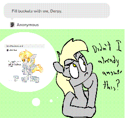 Size: 746x703 | Tagged: safe, artist:tooneyd, derpy hooves, pegasus, pony, ask derpy, ask ditzy doo, g4, ask, female, gif, mare, non-animated gif