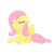 Size: 1600x1600 | Tagged: artist needed, safe, fluttershy, pegasus, pony, g4, crying, female, floppy ears, mare, simple background, sitting, solo, transparent background