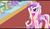 Size: 1279x745 | Tagged: safe, screencap, dark moon, eclair créme, fine line, graphite, masquerade, maxie, north star, princess cadance, alicorn, pony, a canterlot wedding, g4, my little pony: friendship is magic, background pony, carpet, checkered floor, concave belly, crowd, dirty, female, indoors, letterboxing, male, mare, messy mane, messy tail, red carpet, slender, stallion, tail, thin, three quarter view, youtube caption