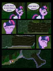 Size: 760x1020 | Tagged: safe, artist:template93, apple bloom, twilight sparkle, comic:story of the blanks (template93), story of the blanks, g4, color, comic