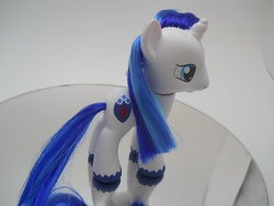 Size: 4320x3240 | Tagged: safe, artist:tiellanicole, shining armor, pony, g4, brushable, customized toy, irl, photo, toy