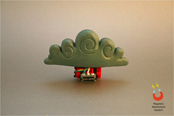 Size: 1200x800 | Tagged: safe, friendship is witchcraft, customized toy, irl, magnet, photo, raincloud, spoiler, toy