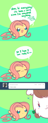 Size: 709x1794 | Tagged: safe, fluttershy, oc, oc:raipony, ask my little chubbies, g4, chubbie, cute, ocbetes, shyabetes